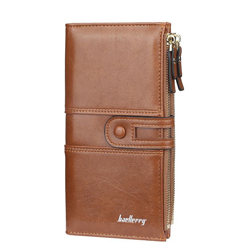 ClassicWallet - Stylish Double Zipper Wallet