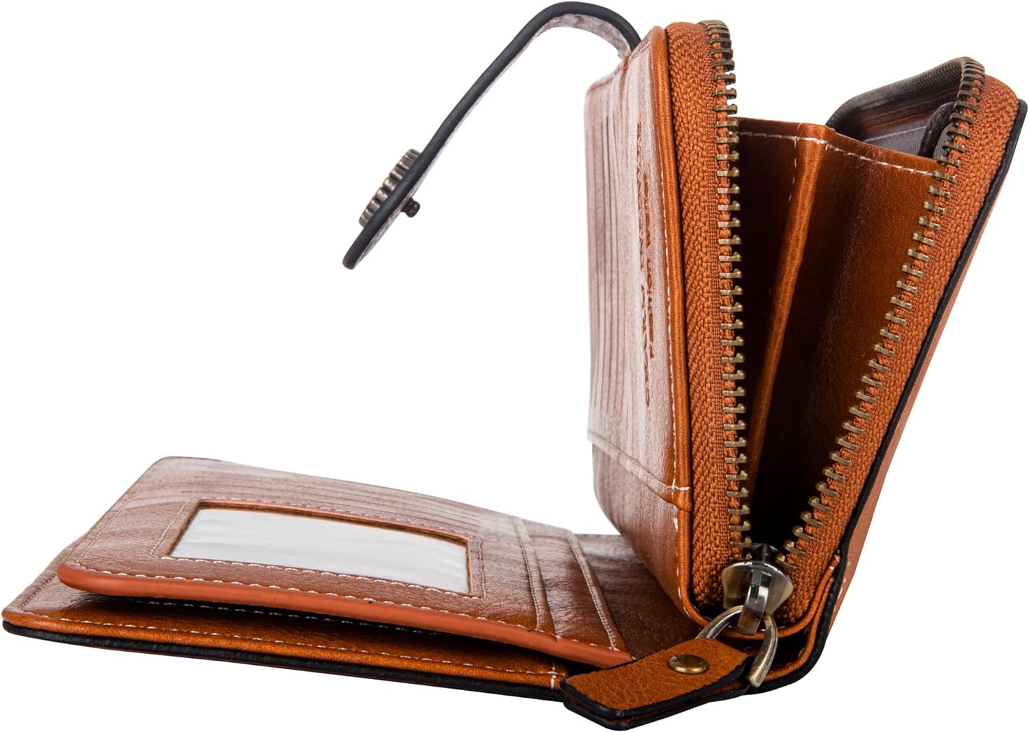 LeatherMax - Stylish Leather Wallet with Wrist Strap