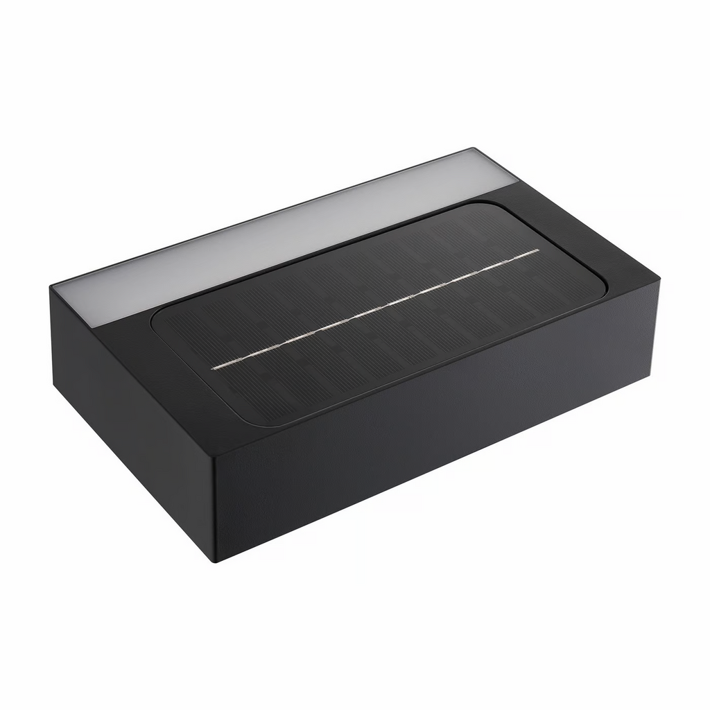 SolarGlow Outdoor Lamp – Wireless LED Wall Light with Sensor
