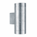UrbanGlow Light – Sleek Silver Up-Down Outdoor Lamp