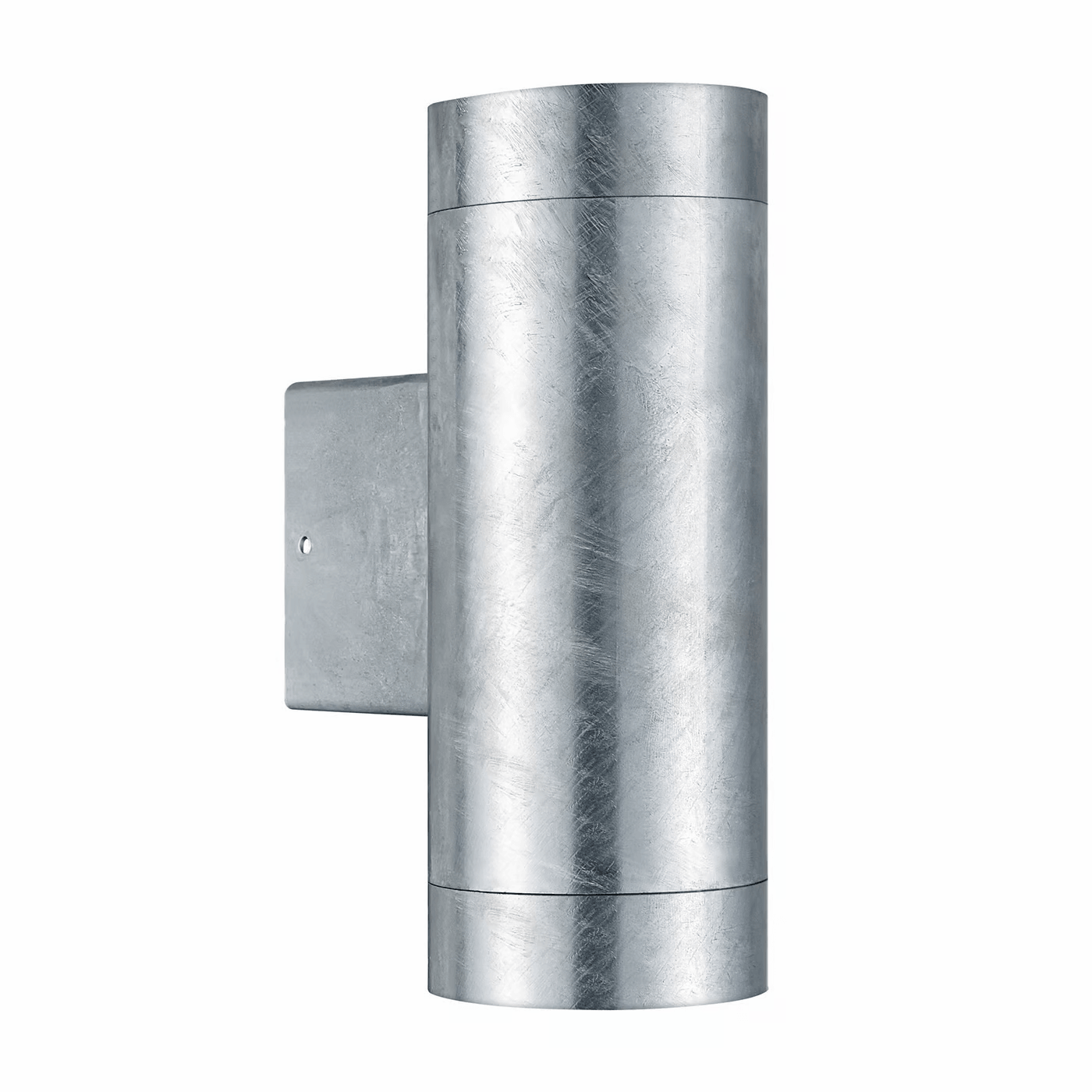 UrbanGlow Light – Sleek Silver Up-Down Outdoor Lamp