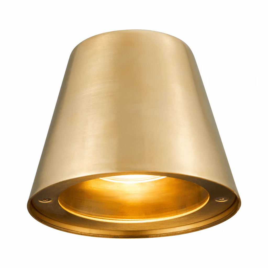 Aleria Glow – Elegant Brass Outdoor Lamp GU10