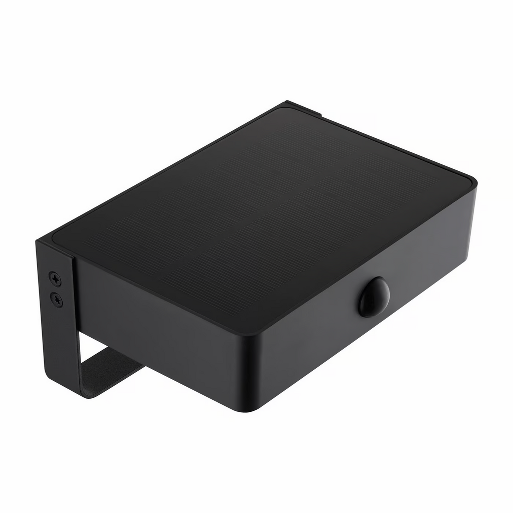 SolarGlow Light - Black Rechargeable LED Outdoor Lamp