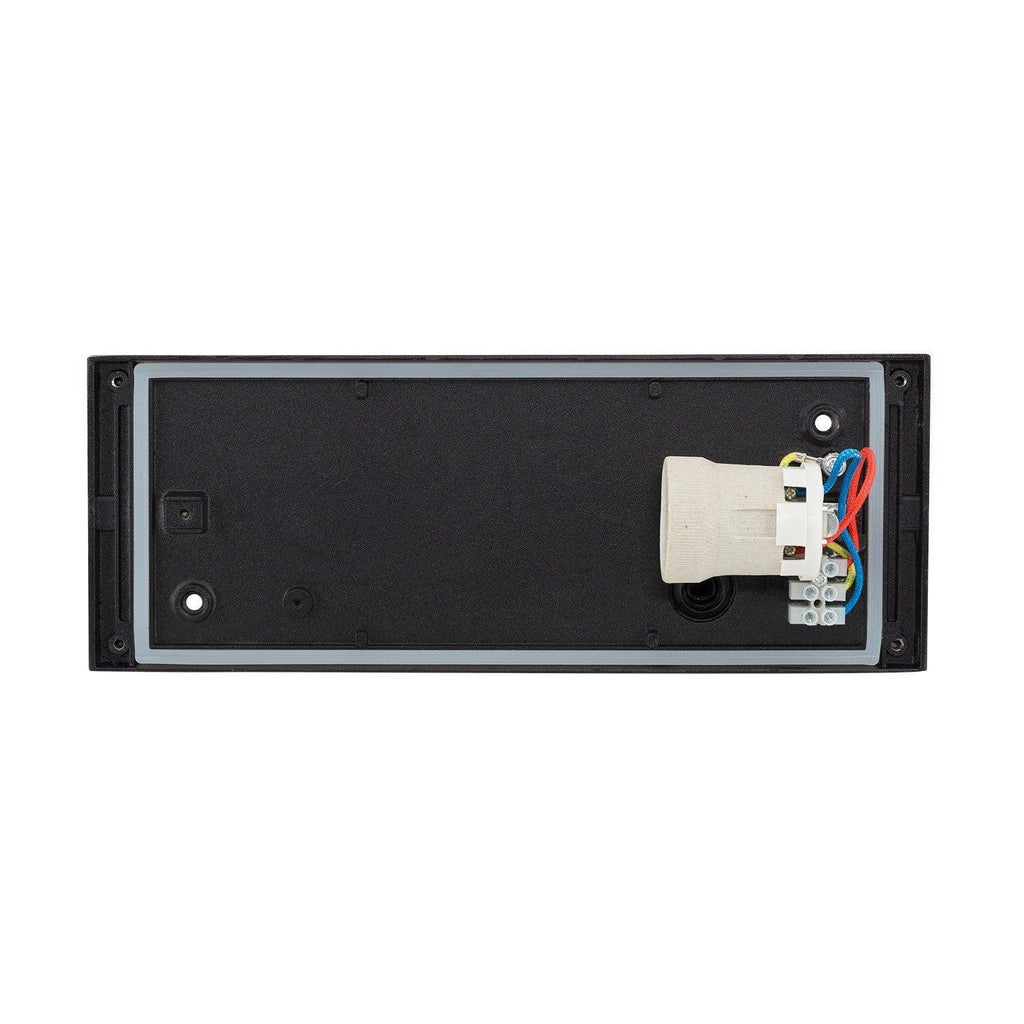 GardaOutdoor Light – Robust Black Wall Lamp IP54