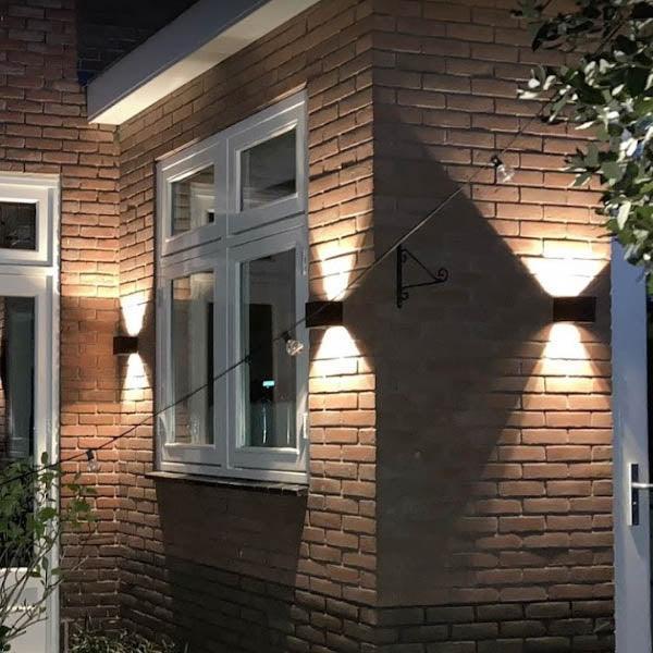 AceGlow Outdoor Lamp - Dusk-to-Dawn Sensor G9 IP65 Warm White