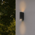 Dion Outdoor Lamp – Oval Up-Down LED Lighting