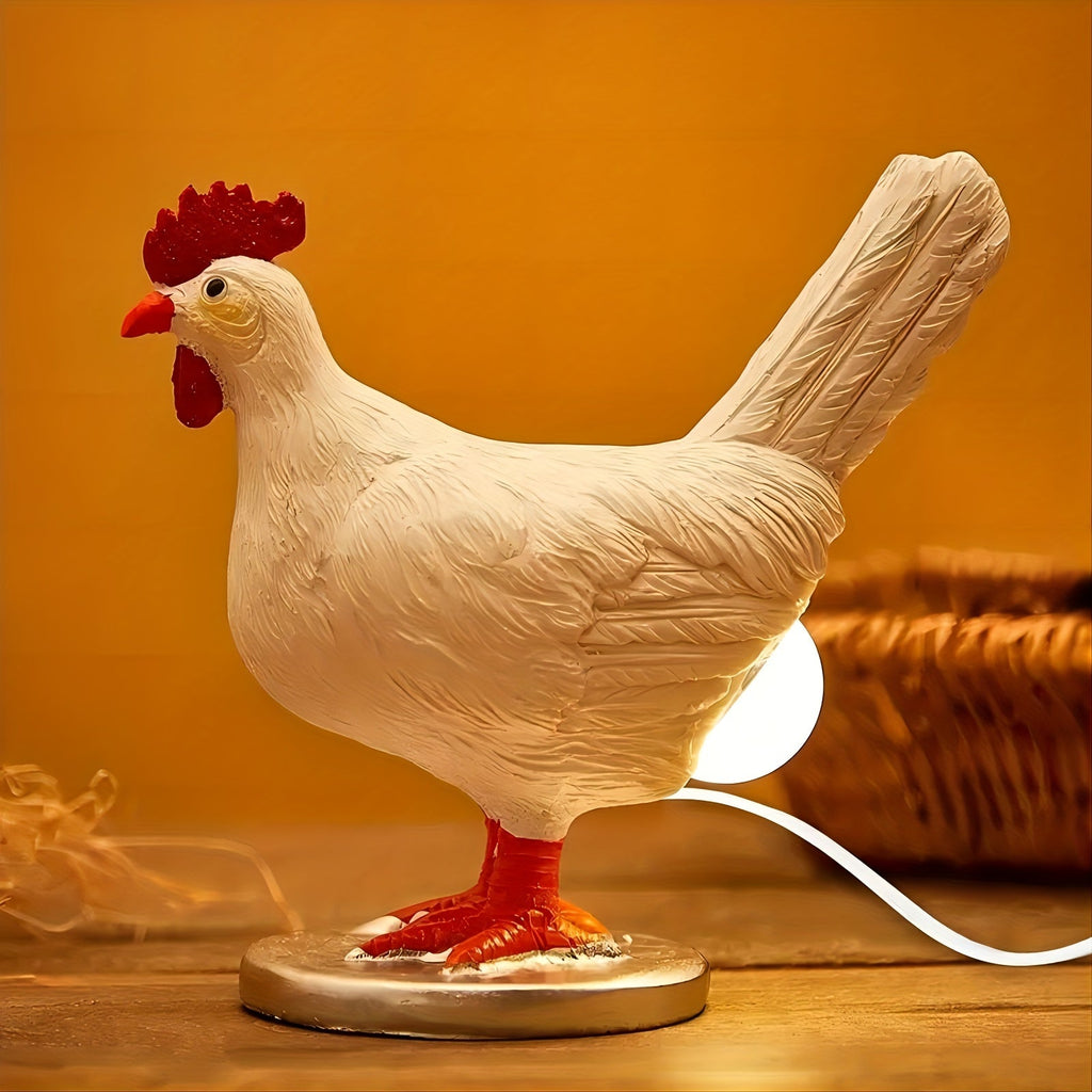 EggGlow Lamp – Realistic 3D Chicken Egg LED with USB