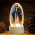 DivineGlow Nightlight - LED Virgin Mary with Acrylic