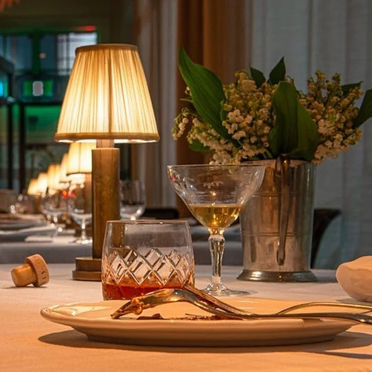 LuxeSilk Wireless Table Lamp