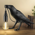 RavenLight Lamp - Elegant Raven Table Lamp with USB