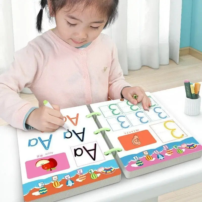 TraceMaster - Educational Writing Booklet for Children