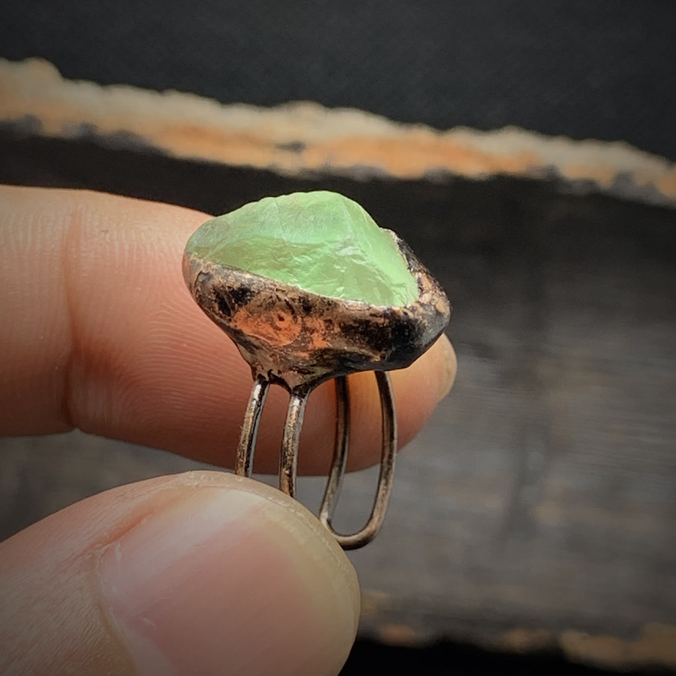 Elegant Natural Birthstones Ring - Selina