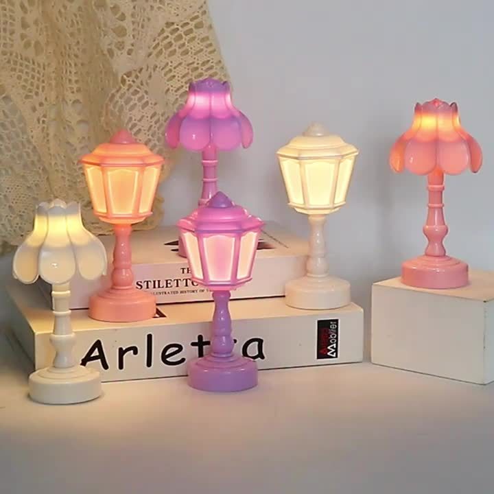RetroGlow Lamp - Small LED Table Lamp Streetlight