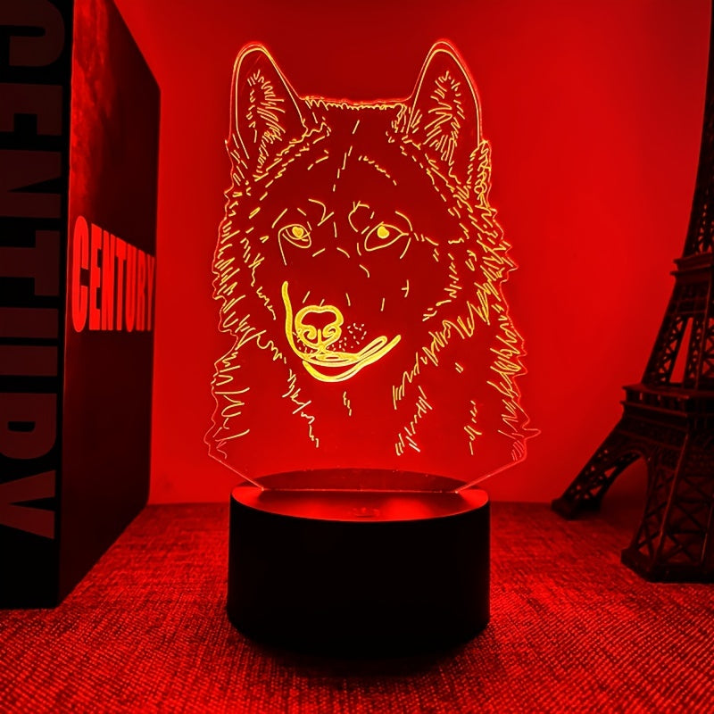WolfLicht – 3D Mood Light with Touch Function