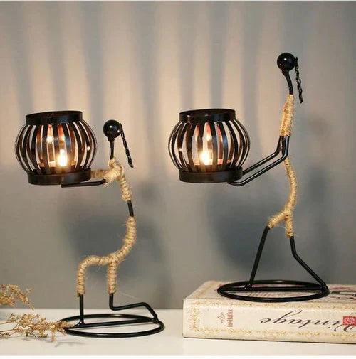 VintageMan - Retro Elegant Candle Holder for Interior