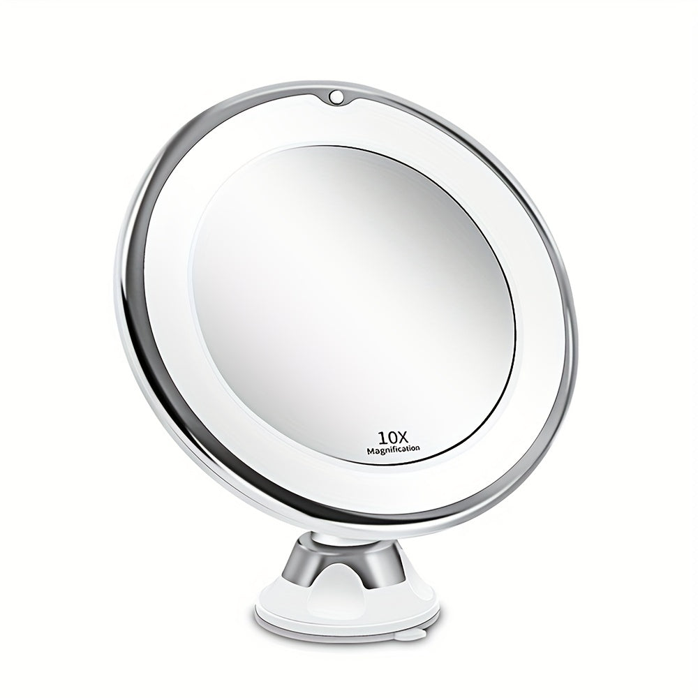 JESLED 10X – Swivel Makeup Mirror with Lighting