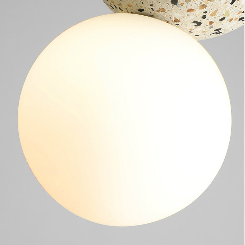 Aurora Glow - Luxury LED Pendant Light in Black/White
