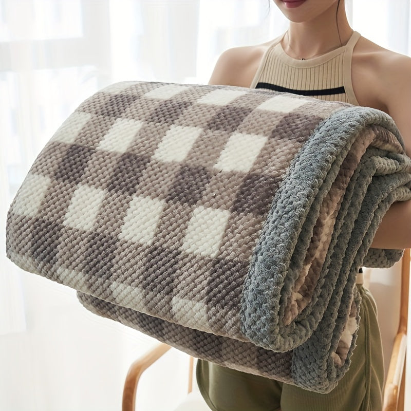 Cozy Plaid – Luxury Milk Fleece Blanket for Ultimate Comfort