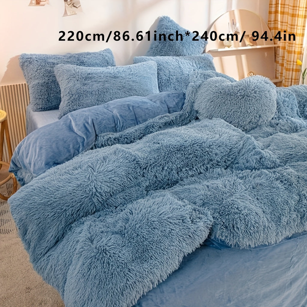 VelvetLux – Luxury Velvet Duvet Cover Set for All Seasons