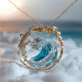 OceanSpirit Necklace - Elegant Maritime Necklace in Gold/Silver