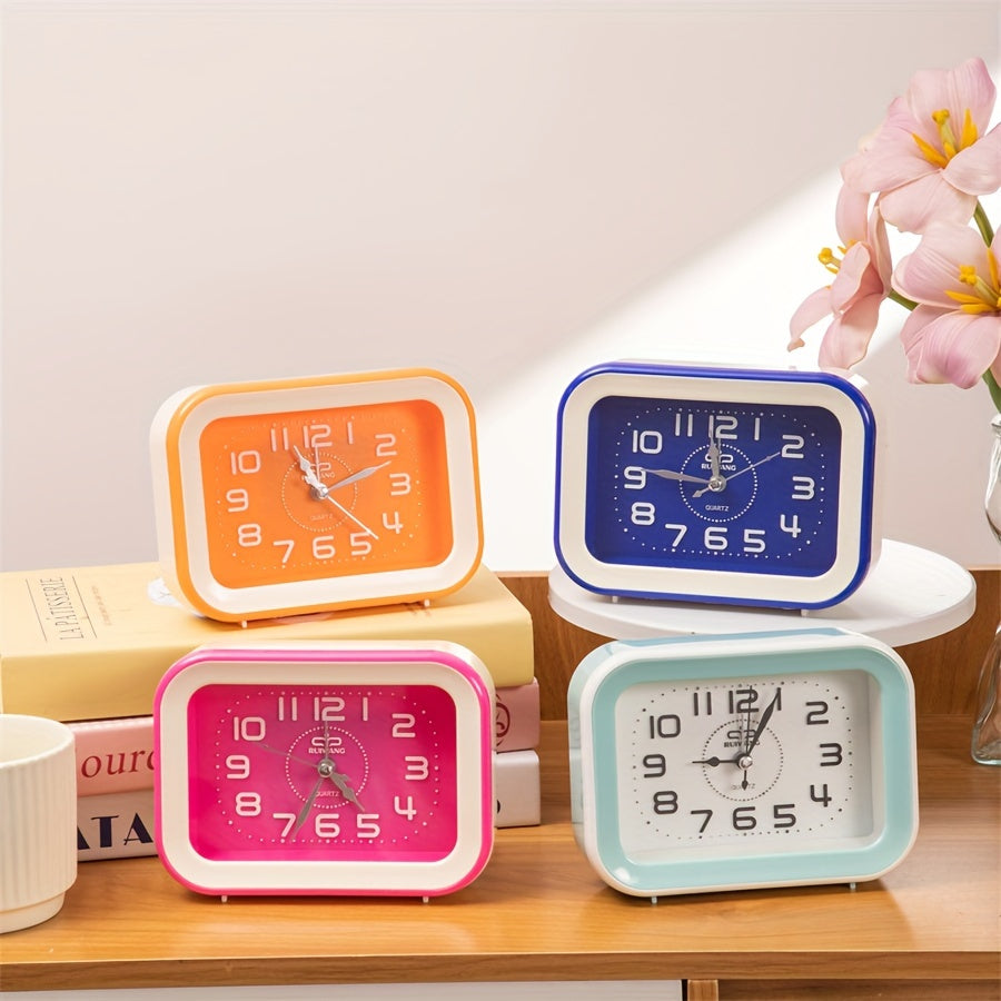 TimeCharm Clock - Retro Colourful Design Alarm Clock