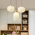 VintageLight - Stylish Wooden and Glass Pendant Lamp