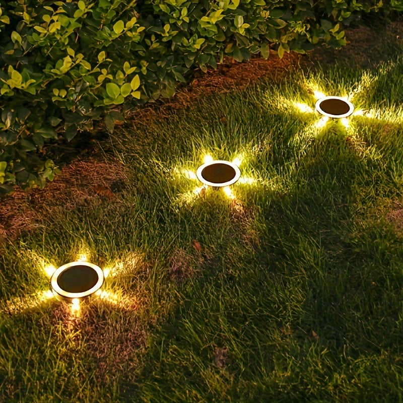 SolarGlow – 6 LED Outdoor Garden Lights