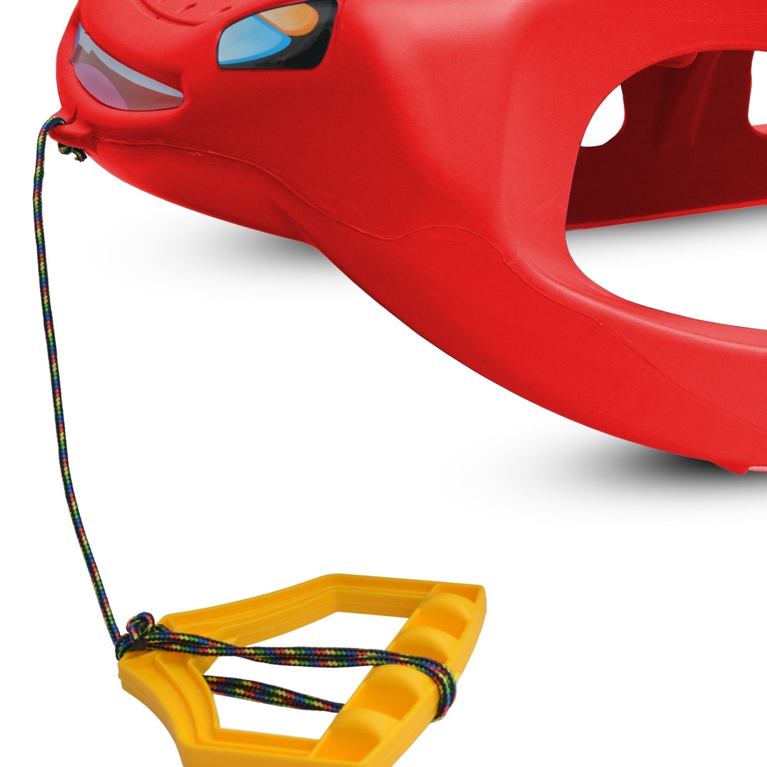 SnowGlide Sled – Lightweight Red Kids Sled