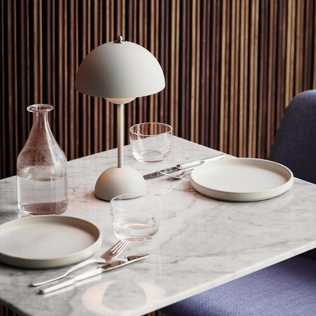 LunarGlow Table Lamp - Dimmable LED Lighting for Any Interior