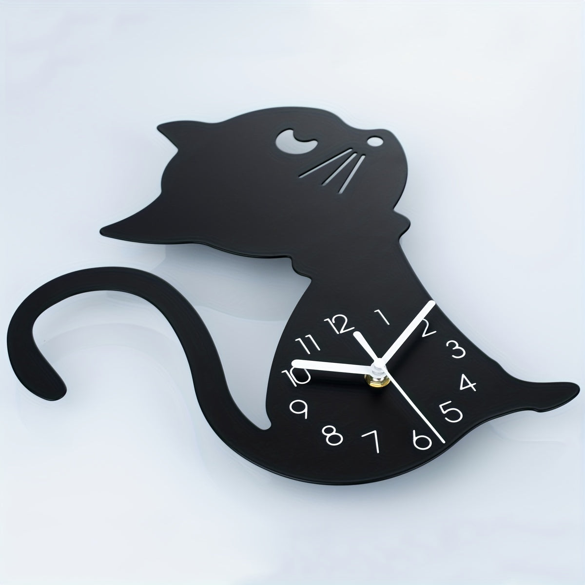 ModernPaws – Unique Cat Wall Clock for Interior