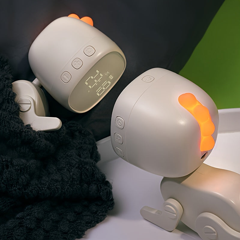 TimeDino - Creative Cartoon Alarm Clock with USB