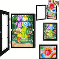 KidArtFrame – Cartoon Children's Photo Frame with Wooden Frame