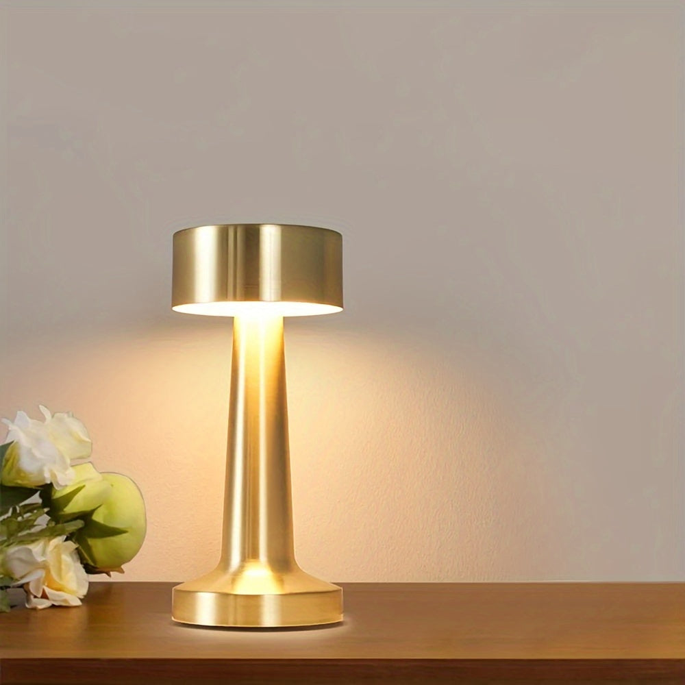 LuxeGlow – Cordless Touch Table Lamp with 3 Colors