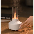 GlowMist - Atmospheric Aromatherapy Diffuser Whiteh Night Light