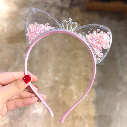 GlamTiara – Elegant Glitter Headband for Women