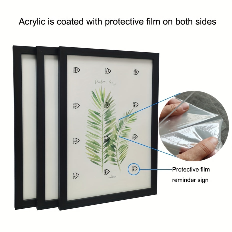 Timeless Memories - Set of 3 Wooden Photo Frames