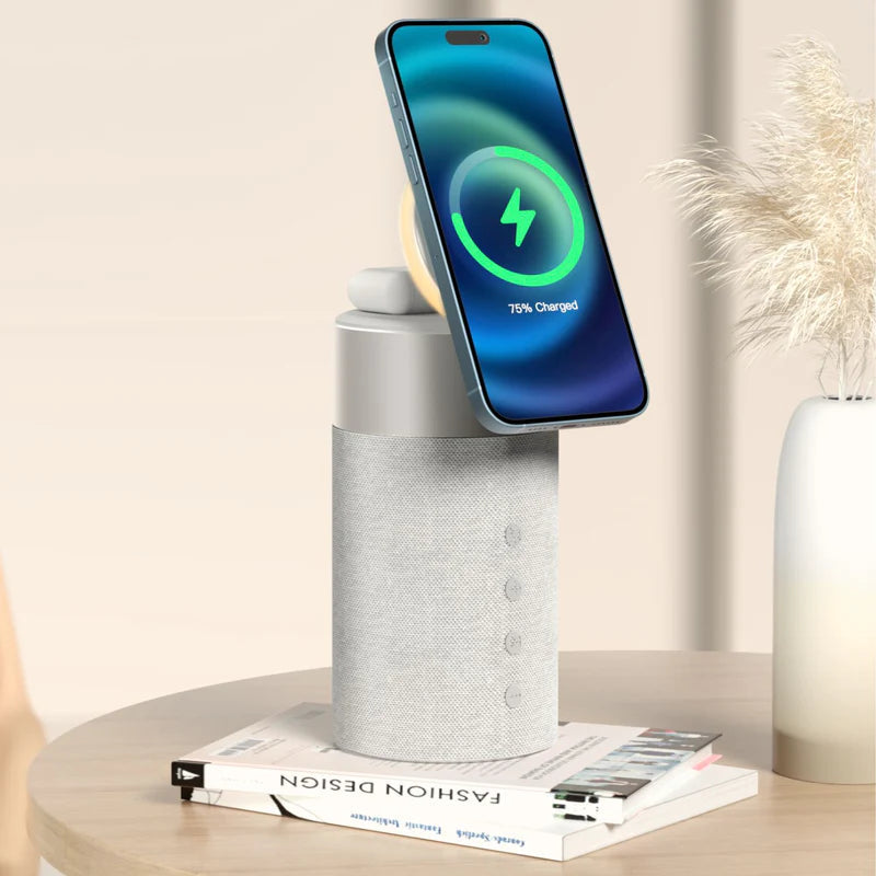 SoundWave Pro - Portable Bluetooth Speaker with Power Bank