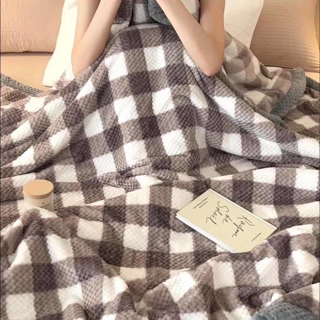 Cozy Plaid – Luxury Milk Fleece Blanket for Ultimate Comfort