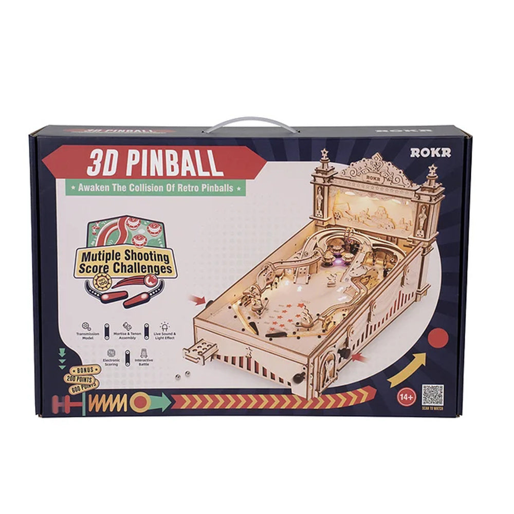 FlipCraft 3D Wooden Puzzle - Creative Building and Playing
