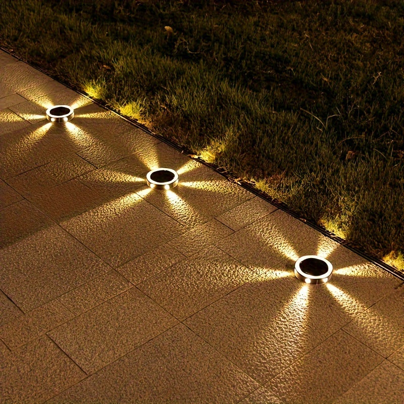 SolarGlow – 6 LED Outdoor Garden Lights