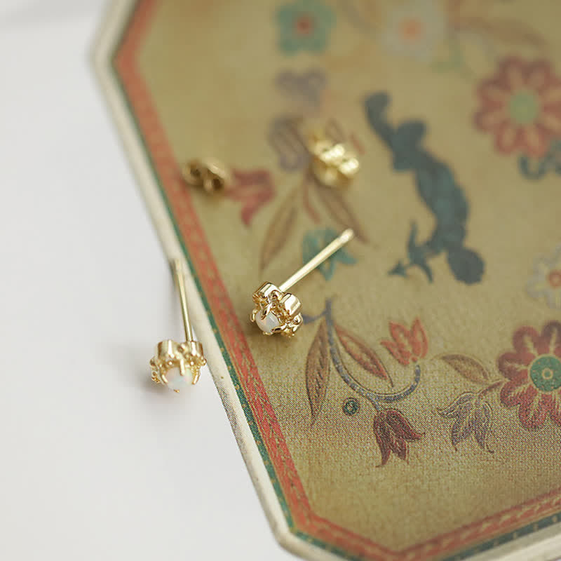 Charming Vintage Opal Earrings - Seraphina Collection