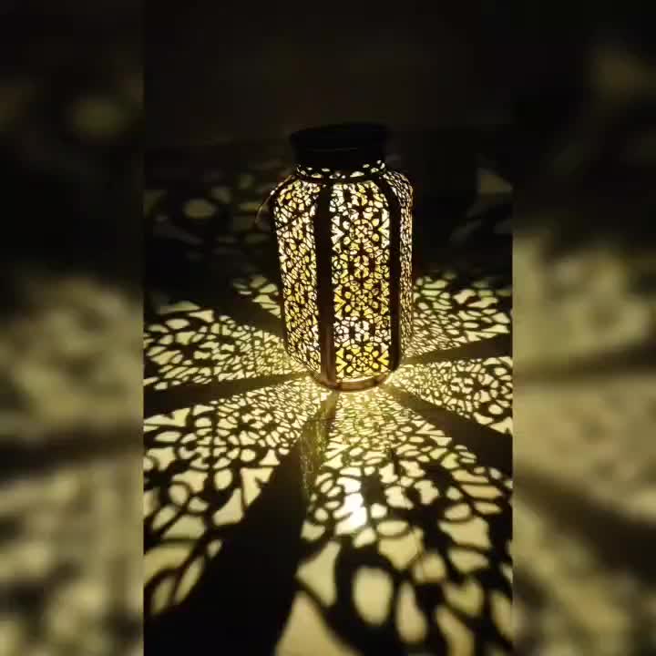 SolarGlow Lantern - Solar-Powered LED Garden Lighting