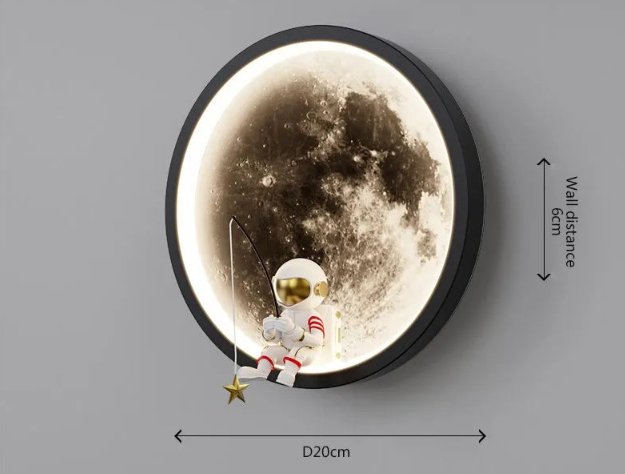 Spacelume - Moon LED Wall Lamp