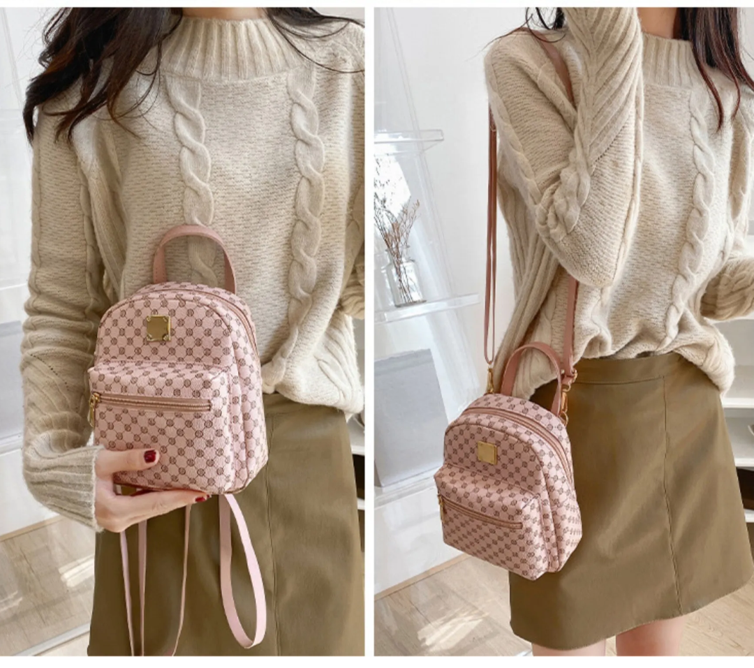 ChicCharm – Compact Fashion Backpack for Everyday