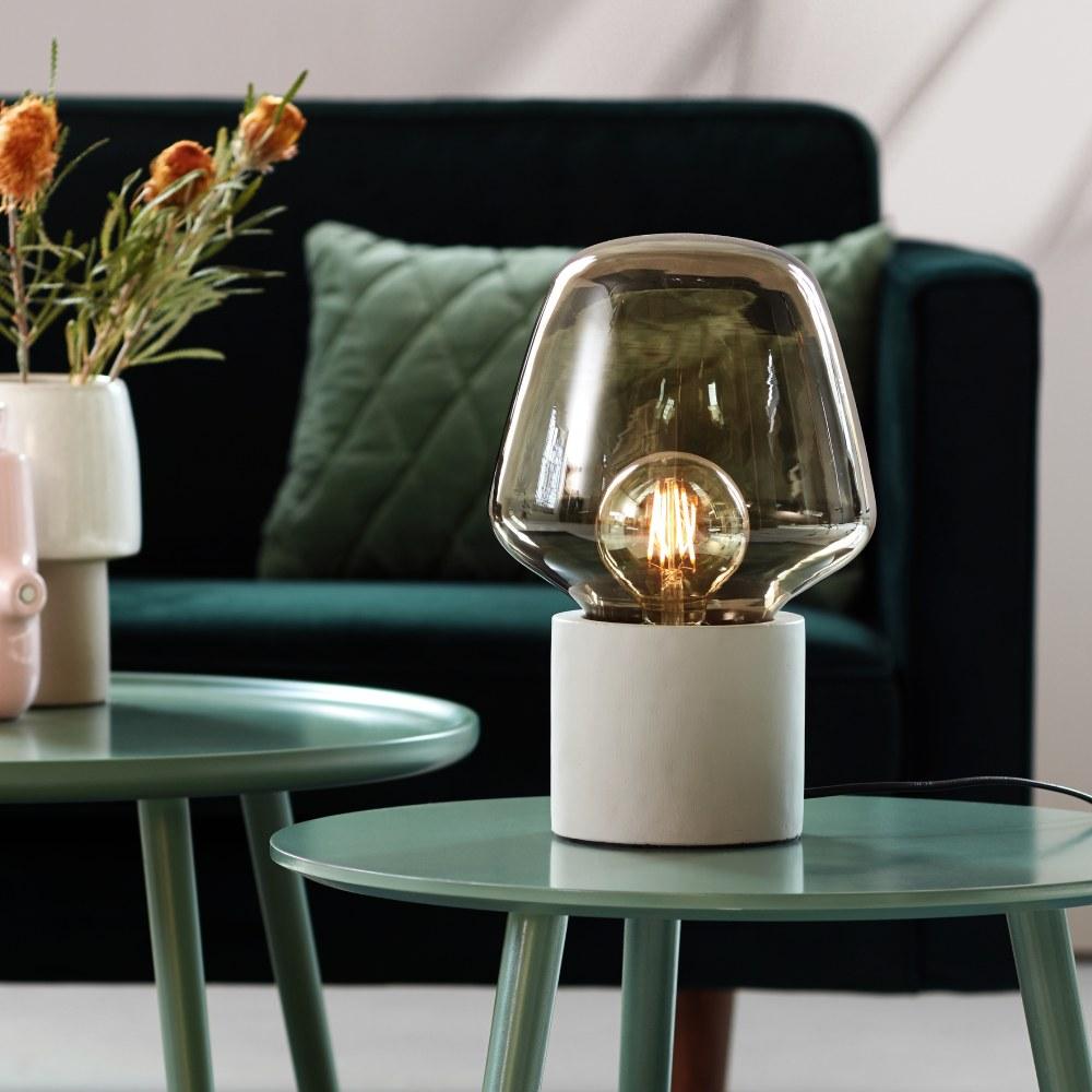 Elegant CementGlo Petite Table Lamp - for a Luxury Interior
