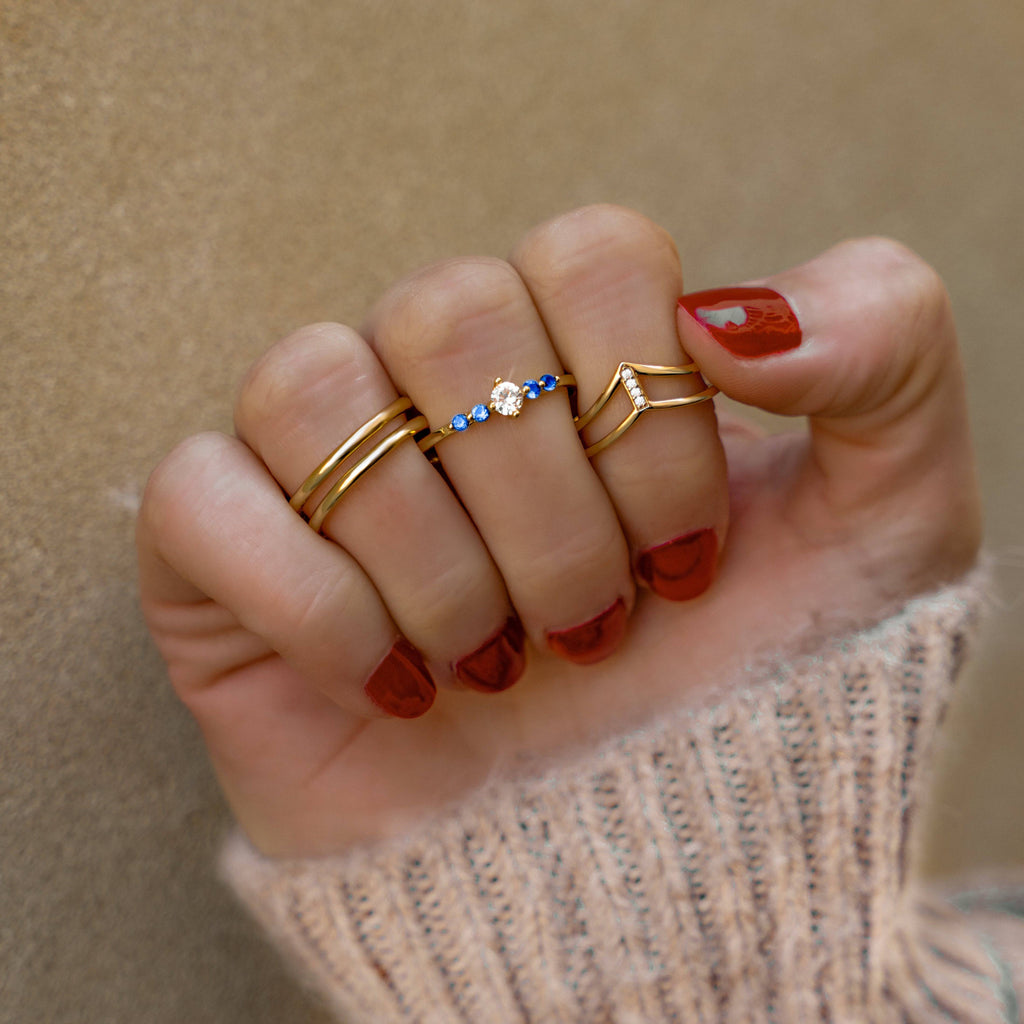 Amaya Double Hoop Earrings - Elevate Your Style