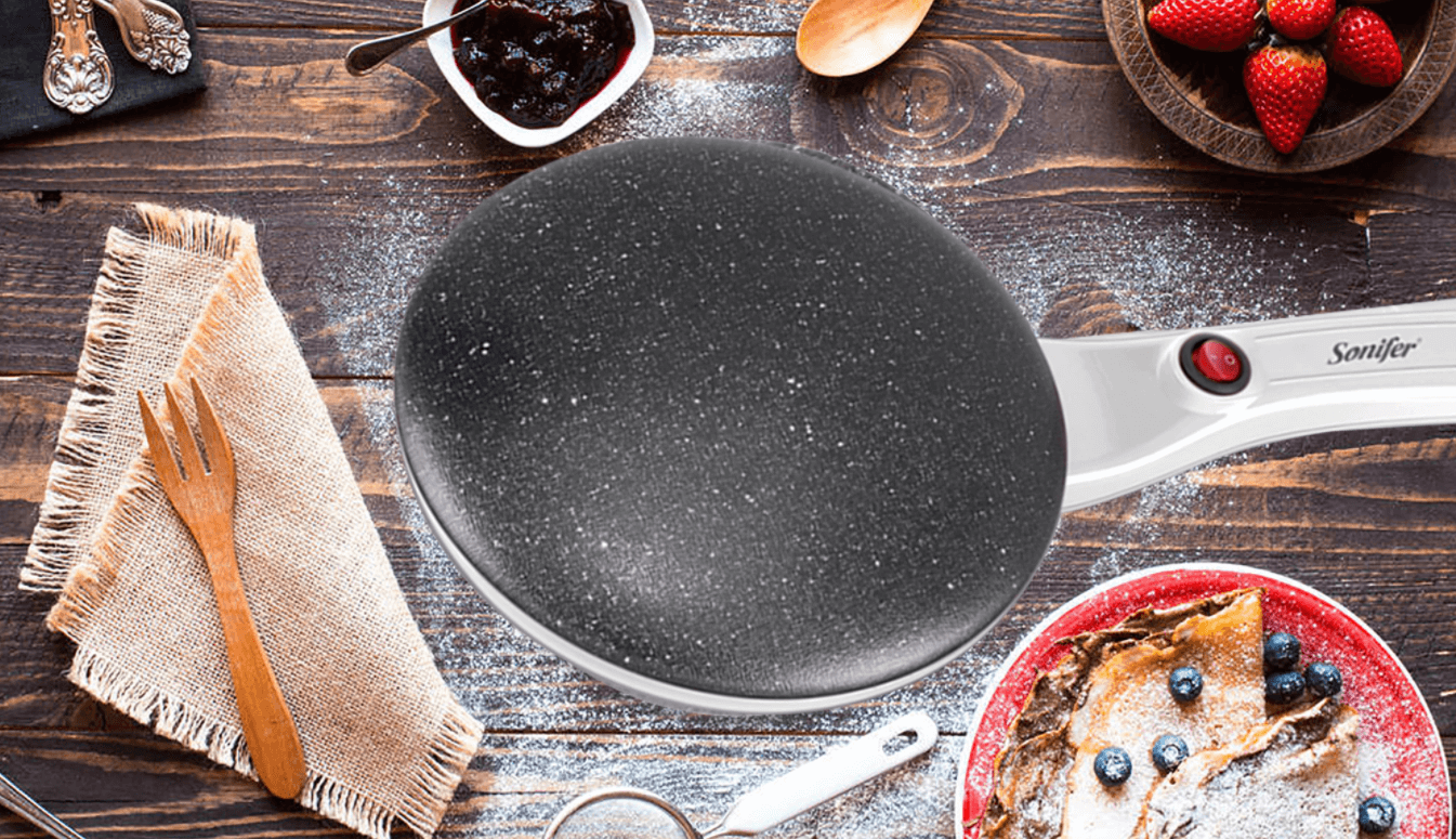 CrepeMaster - Electric Crepe Maker for Cooking