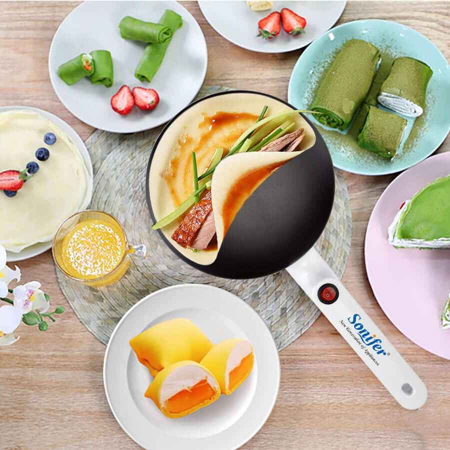 CrepeMaster - Electric Crepe Maker for Cooking