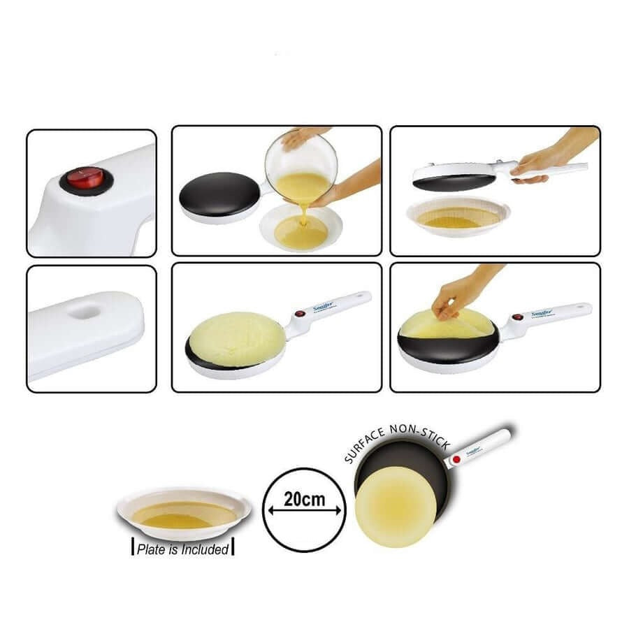 CrepeMaster - Electric Crepe Maker for Cooking