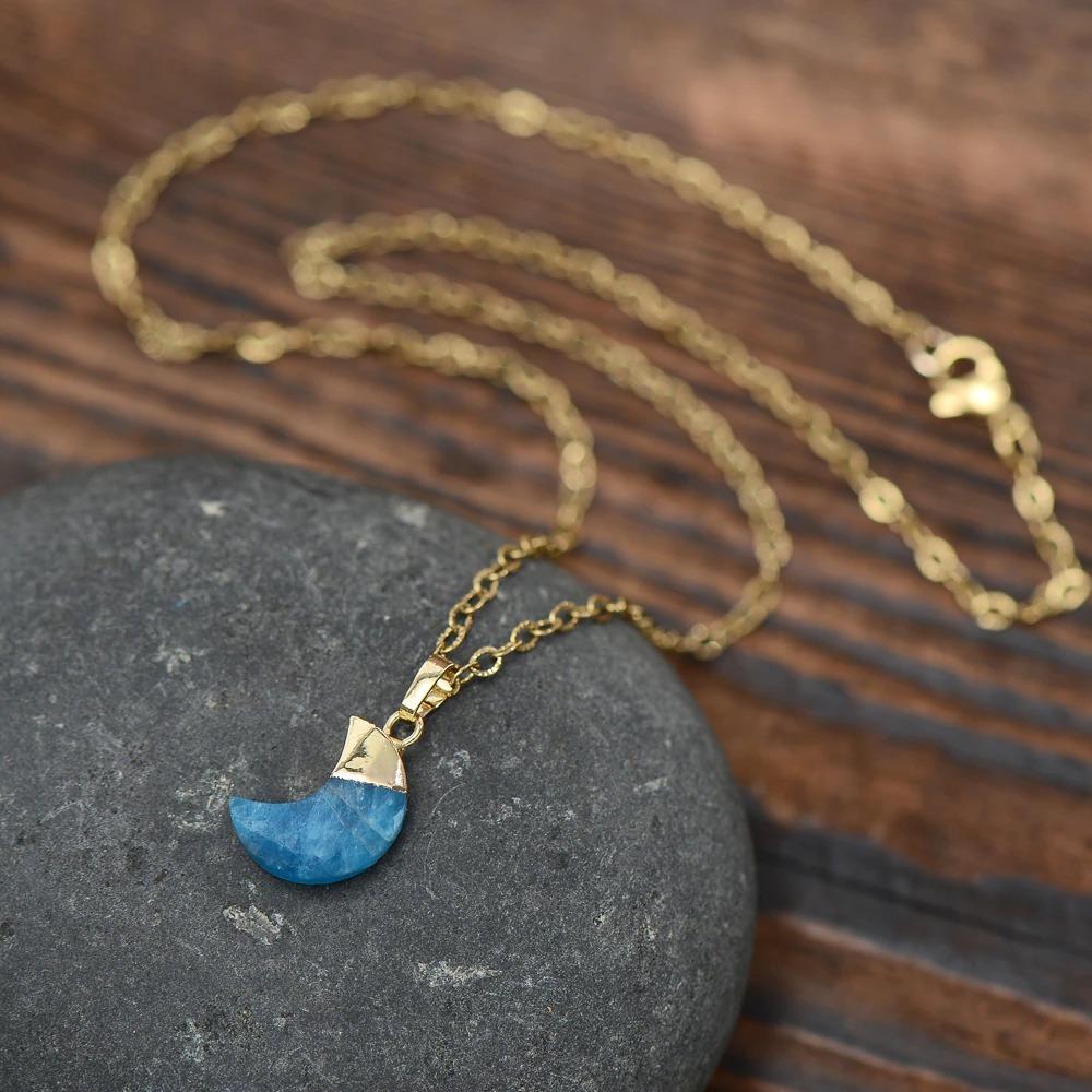 Moonstone Healing Necklace – Celestina Jewelry